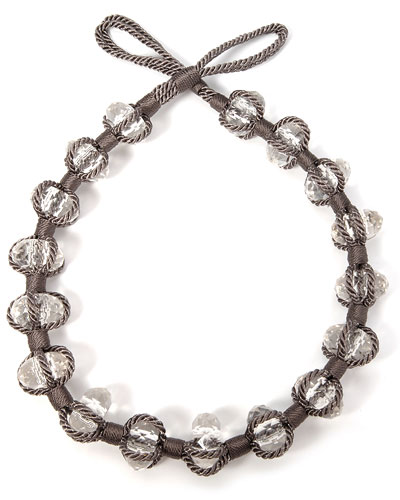 Emmy Tie Back in Platinum