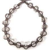 Emmy Tie Back in Platinum